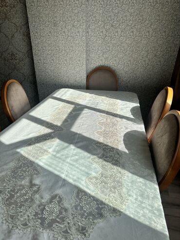 Masa və oturacaq dəstləri: Qonaq otağı üçün, İşlənmiş, Açılan, Kvadrat masa, 6 stul -da lalafo.az — 3 Masa və oturacaq dəstləri: Qonaq otağı üçün, İşlənmiş, Açılan, Kvadrat masa, 6 stul — 3