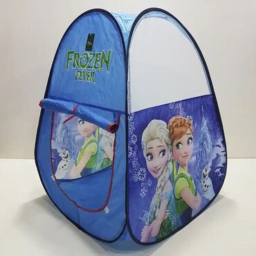 ucuz palatkalar: "Frozen" uşaq çadırı satılır, damıda var. Ölçülər 112×102×114