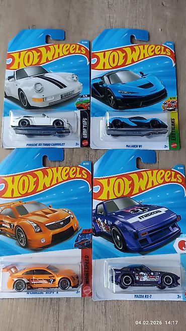 Игрушки: Модели автомобилей Хот Вилс оригинал,новые цена 300 сом 1 шт!оплата — 1