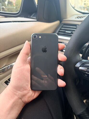 iphone platasi qiymeti: IPhone 8, 64 GB, Black Titanium, Zəmanət, Barmaq izi, Face ID