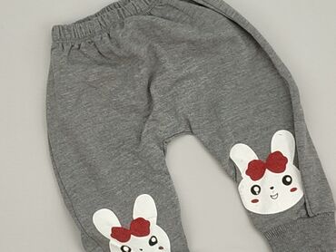 legginsy czarne skórzane: Sweatpants, 0-3 months, condition - Very good