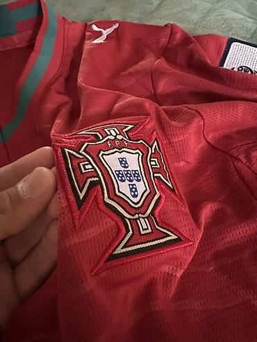 Kişi geyimləri: Futbolka, Puma, S, rəng - Qırmızı — 4