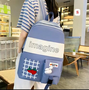 Məktəb çantaları: Dəst çantalar məktəb çantalar 20 azn — 8