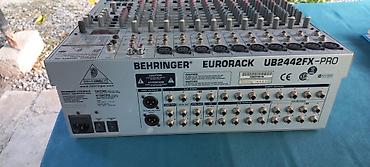 Микшеры: Behringer Eurorack UB2442FX-PRO mikser ideal veziyyetde - 24 girişli — 3