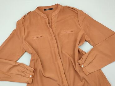 brązowy t shirty: Сорочка жіноча, Reserved, M, стан - Дуже гарний