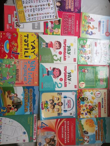 informatika toplu: 📚📦 İbtidai siniflər üçün çalışma, test və qiymətləndirmə kitabları