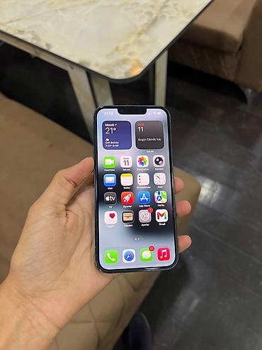 soba şüşəsi: IPhone 14, 128 GB, Midnight, Face ID — 2