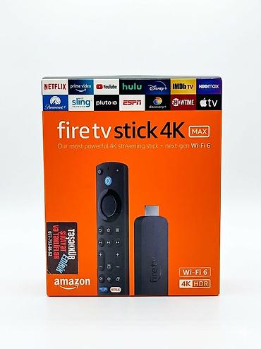atv plus antenna: Kateqoriya: TV Box Brend: Amazon Model: Fire TV Stick 4K Max Təsvir — 1