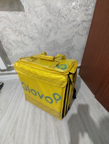 рюкзак glovo: Рюкзак, Материал: Комбинированный материал, Унисекс, Б/у