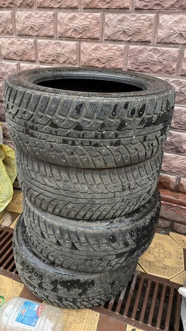 шипованные шины: Шиналар 255 / 50 / R 19, Winter stud, Колдонулган, Комплект, Жол тандабастар (АТ/МТ), Орусия, Kumho