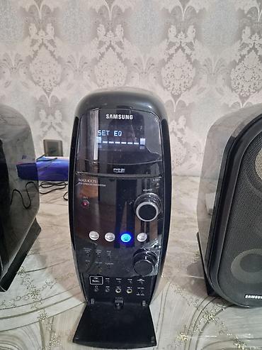muzikalni sentr: Samsung MAX-KX75 DVD Karaoke Mini System - Komplekt: mərkəzi blok + — 3