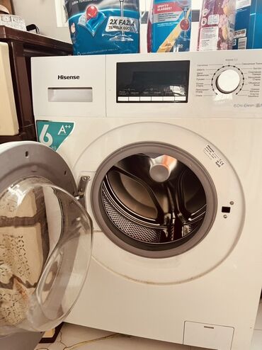metbex ewyalari: Стиральная машина Hisense, 6 кг, Б/у, Без сушки, Нет кредита, Самовывоз