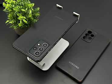 Samsung: Samsung Galaxy A52, Б/у, 256 ГБ, цвет - Черный, 2 SIM — 1