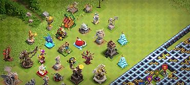 david jones canta: Clash of Clans hesabı – inkişaf etmiş əsas kənd və zəngin kolleksiya — 5