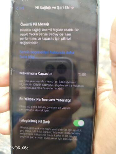 notebook tecili satilir: IPhone X, 64 ГБ, White Titanium