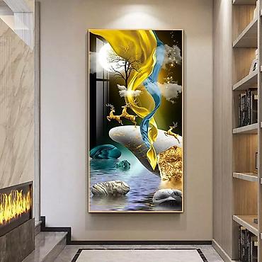 Şəkillər, tablolar: Tablo -Tablolar qalın kətan parça üzərində, tam keyfiyyətli və şəklin — 21