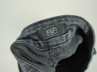 legginsy sliskie: F&F, Jeansy damskie, rozmiar L — 4