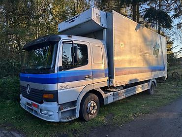 atego 818: Mercedes-Benz Atego 823, рефрижераторный . зад подушка /перед рессор — 2