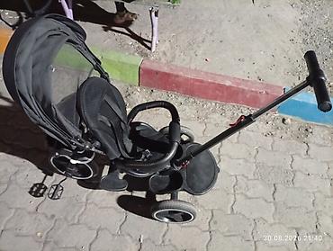 ручка от коляски: Детский трехколесный велосипед‑коляска с родительской ручкой — 2