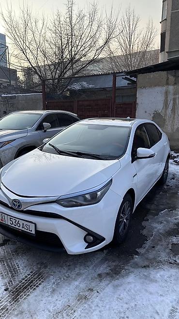 toyota corola verso: Toyota Corolla: 2016 г., 1.8 л, Вариатор, Гибрид, Седан — 1