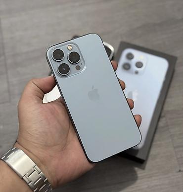 IPhone 13 Pro, 128 GB, Sierra Blue, Zəmanət, Simsiz şarj, Face ID lalafo.az -da IPhone 13 Pro, 128 GB, Sierra Blue, Zəmanət, Simsiz şarj, Face ID