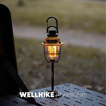 advent: Походный светильник WELLHIKE Minimalism - Компактный ретро-лантер с — 4