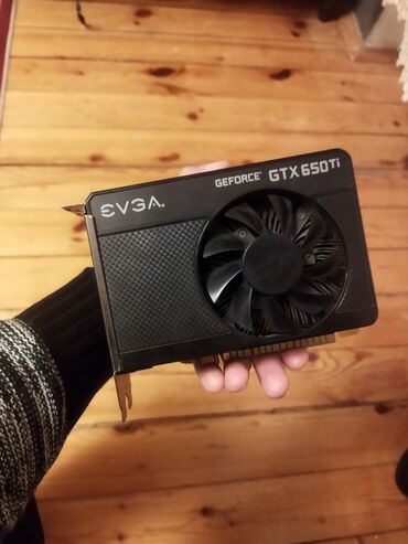 notbukların satışı: Videokart EVGA GeForce GTX 650 Ti, < 4 GB, İşlənmiş