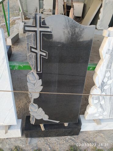 Ритуальные услуги: Изготовление памятников, Облицовка надгробий, Изготовление крестов | Мраморная крошка, Габбро, Гранит | Оформление — 10