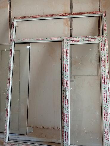 plastik qapl: PVC qapı-pəncərə dəsti – Pimapen S70 profil - Marka/model: Pimapen — 2