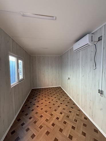 kantener: Metal konteynerdən çevrilmiş hazır modul otaq/ofis. Xüsusiyyətlər: - — 7