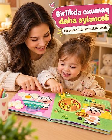 oyuncaq barbie: Interaktiv uşaq kitabı – Baby Cow’s Pizza Day - Push, pull, slide — 3