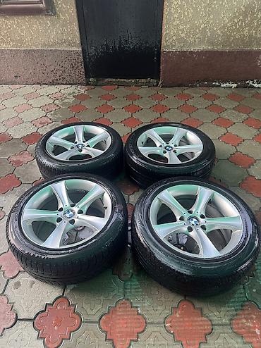 Шиналар: Дөңгөлөктөр монтажда 225 / 50 / R 17, Жай, Колдонулган, Комплект, Жеңил унаалар, Куйма, тешиктери - 5 — 1
