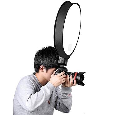 guzgu kamera: Kamera üçün portativ flaş Softbox (speedlite üçün) - Universal — 2