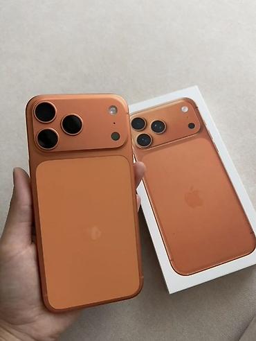 продажа iphone 17: IPhone 17 Pro Max, Б/у, 256 ГБ, Оранжевый, Коробка, 96 % — 5