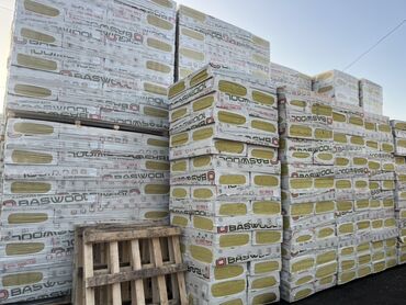 купить базальтовый утеплитель в бишкеке: Минеральная вата Baswool в упаковках. Подходит для тепло- и