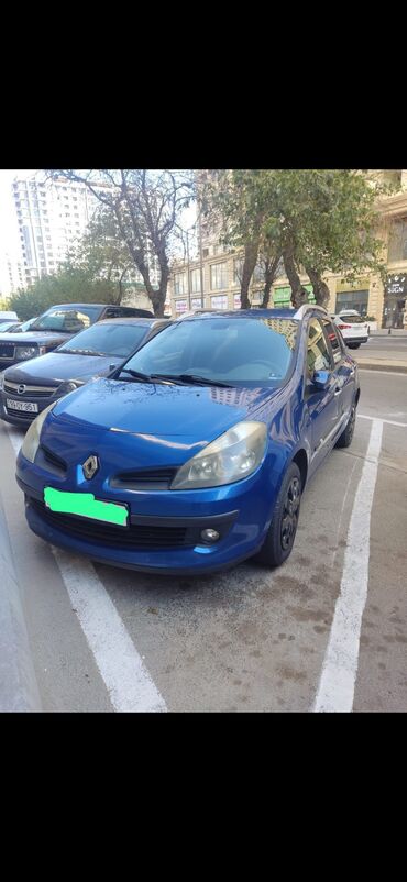 paz avtobus satilir: Renault Clio 3 Ili 2008 1.5 dizel 295.000 probeq Yaxsi veziyyetde