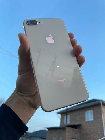 Apple iPhone: IPhone 8 Plus, Б/у, 64 ГБ, Чехол, 100 %