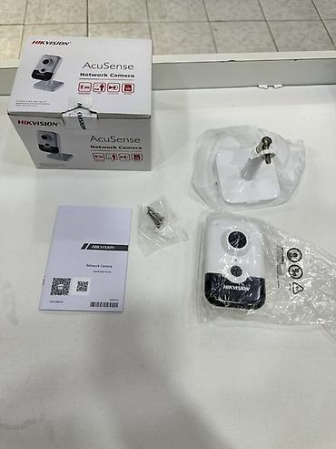 Фото и видеокамеры: Hikvision AcuSense EXIR Fixed Cube Şəbəkə Kamerası Model — 1
