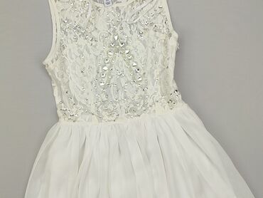 sukienki białe ażurowe damskie: Sukienka, XS, stan - Dobry