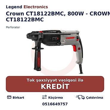 force acar desti: Elan başlığı: Perforator Crown CT18122BMC, 800W - CROWN CT18122BMC — 1