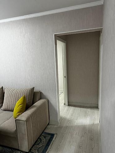 Продажа квартир: 3 комнаты, 58 м², Манас-Ата мкр., 103 серия, 4 этаж, Евроремонт — 3
