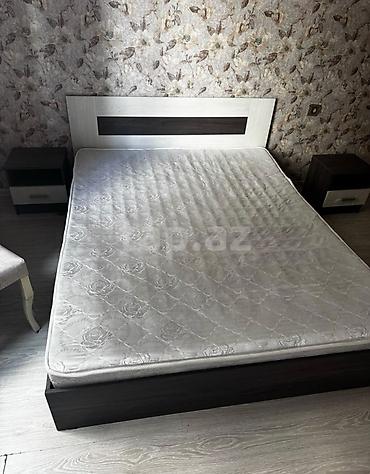 İşlənmiş, İkinəfərlik çarpayı, Matras ilə