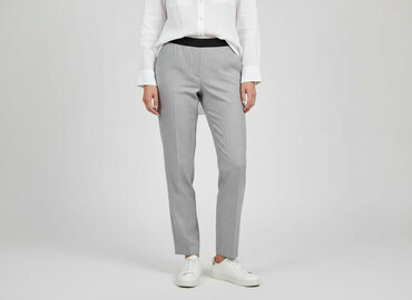 zalando spodnie materiałowe: Zara, Spodnie materiałowe damskie, rozmiar M