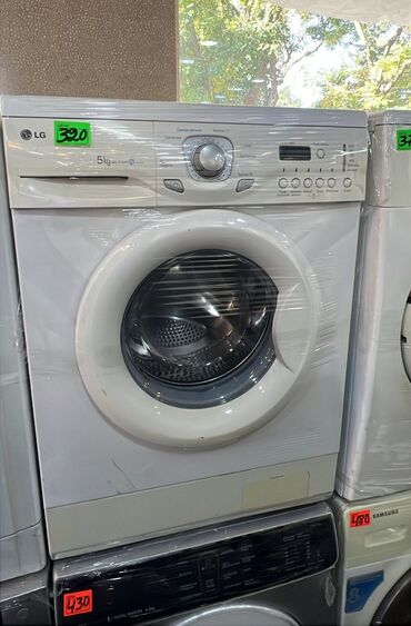 soyuducula: Стиральная машина LG, 5 кг, Б/у, Автомат, Без сушки