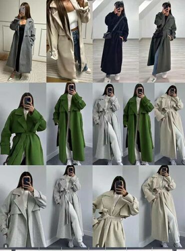 Kaputi: Dugi ženski kaput/trenč sa pojasom - Model: klasičan oversized kroj — 8