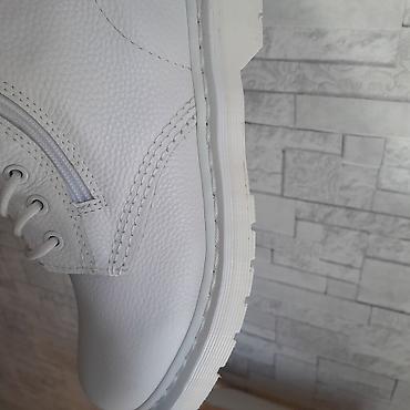 Ботинки и ботильоны: Ботинки, 38.5, 38, Dr. Martens, Новый, цвет - Белый, Самовывоз — 4