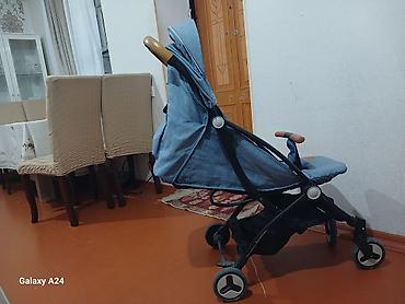 Uşaq arabaları: Thanksbaby uşaq arabası (yüngül “umbrella” tip) - Rəng: boz-mavi — 3