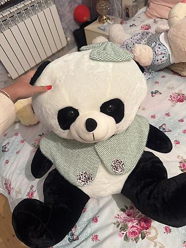 panda sekilleri: Böyük ölçülü plyuş panda oyuncağı - Yumşaq və toxunuşa xoş plyuş — 1