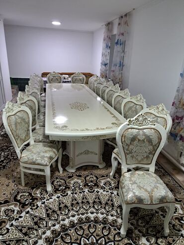 Столы и стулья для зала: Стол и стул для зала, цвет - Белый — 13