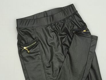 Legginsy Ze skóry ekologicznej damskie, rozmiar L